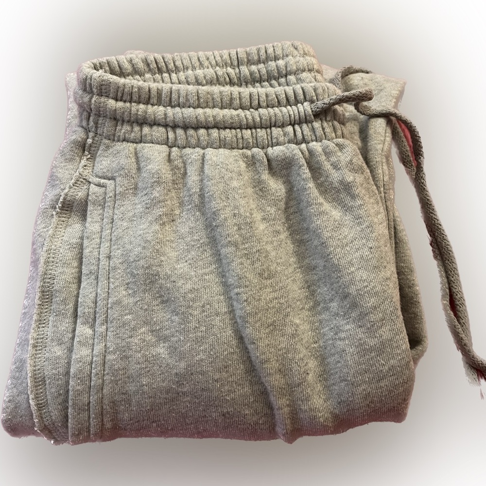 Grey sweatpants